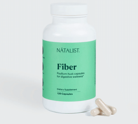 Natalist Fiber pill bottle